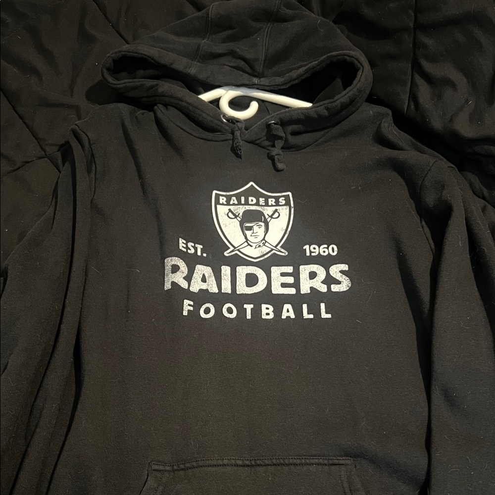 Fanatics Black Raiders Football Sweater